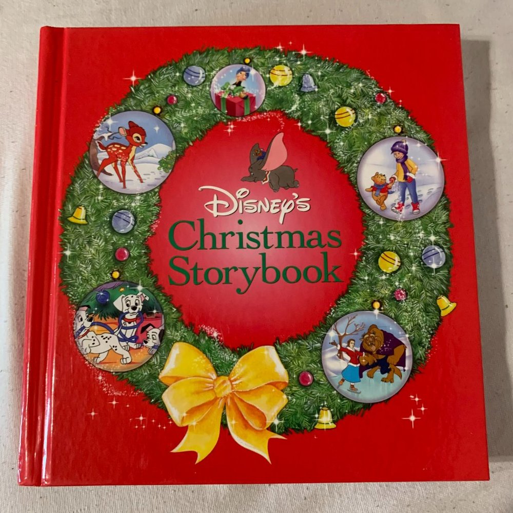 Vintage Disney's Christmas Storybook Hardcover First Edition 2000 Elizabeth Spur